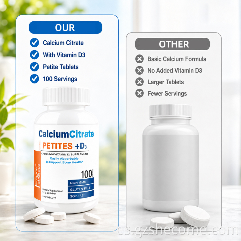 Calcium Citrate Vitamin D3 Tablets8